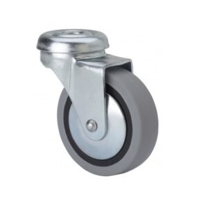Rueda goma giratoria Alex diametro 40 mm. modelo 1-0014