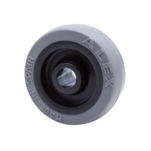 Rueda goma aro suelto  Alex diametro 40 mm. modelo 1-0319