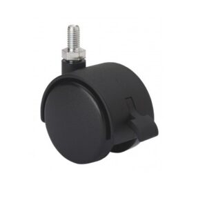 Rueda poliamida giratoria con freno Alex diametro 40 mm. modelo 1-0464