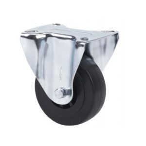 Rueda goma fija  Alex diametro 100 mm. modelo 2-0008