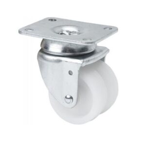 Rueda polipropileno-plastico giratoria Alex diametro 50 mm. modelo 2-0039
