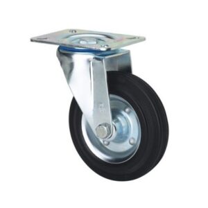 Rueda goma giratoria Alex diametro 100 mm. modelo 2-0225