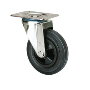 Rueda goma giratoria  Alex diametro 160 mm. modelo 2-0864