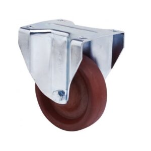 Rueda resina fenolica fija Alex diametro 80 mm. modelo 2-1089