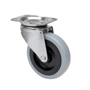 Rueda goma fija Alex diametro 150 mm. modelo 2-2886