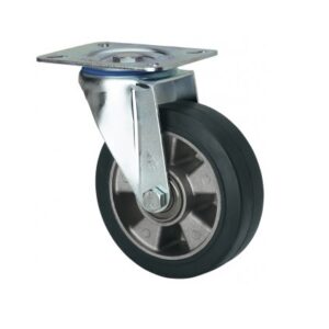Rueda goma giratoria Alex diametro 100 mm. modelo 2-1190