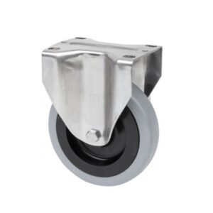 Rueda goma fija  Alex diametro 100 mm. modelo 2-1183