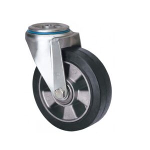 Rueda goma giratoria Alex diametro 200 mm. modelo 2-1362