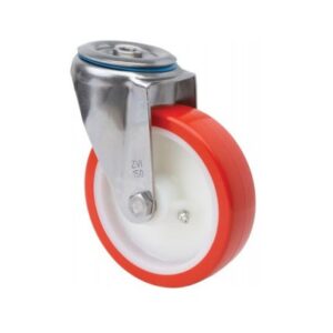 Rueda poliuretano giratoria Alex diametro 100 mm. modelo 2-1831
