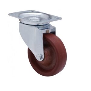 Rueda resina fenolica giratoria Alex diametro 80 mm. modelo 2-1088