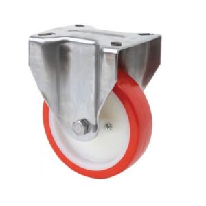 Rueda poliuretano fija Alex diametro 100 mm. modelo 2-1723