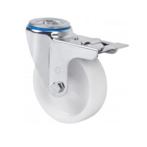 Rueda poliamix giratoria con freno Alex diametro 150 mm. modelo 2-1377