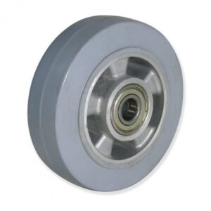 Rueda caucho gris Gayner diametro 160 mm. 160 ACGB5 codigo 10-86/24