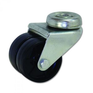 Rueda giratoria plastico Gayner diametro 75 mm. BDTG2 075 PLL2 codigo 29-210