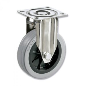 Rueda fija goma Gayner diametro 60 mm. BIPF3 060 PGL3 codigo 33-95/0