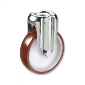 Rueda fija poliuretano Gayner diametro 63 mm. BITF3 063 NPL3 codigo 33-85/07