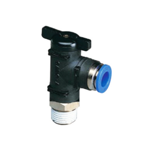 Valvula de cierre 2 vias codo tubo macho D-10 1/2" Sang-A BL60 10-04