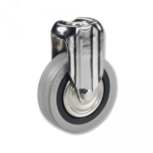 Rueda fija goma Gayner diametro 100 mm. BTF3 100 PGB3 codigo 33-71/3