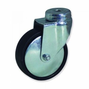 Rueda giratoria con freno plastico Gayner diametro 50 mm. BTG2 050 PLL2-FD codigo 28-108-FD