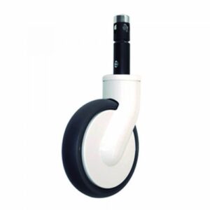 Rueda giratoria caucho Gayner diametro 125 mm. MTG4 125 PCAB4 codigo 34-084/234