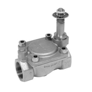 Electrovalvula a/inox. A-316 2/2 N.C. con rosca 1"