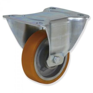 Rueda fija poliuretano Gayner diametro 125 mm. FPF4 125 APB4 codigo 34-761 - Imagen 1