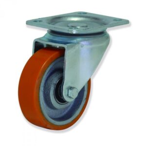 Rueda giratoria poliuertano Gayner diametro 100 mm. FPG4 100 HPB4 codigo 34-738/4 - Imagen 1