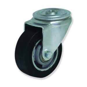 Rueda giratoria caucho Gayner diametro 100 mm. FTG4 100 ACB4 codigo 34-624/4 - Imagen 1