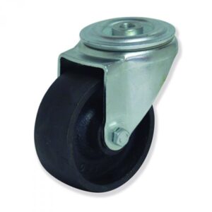 Rueda giratoria hierro Gayner diametro 100 mm. FTG4 100 HFL4 codigo 34-640