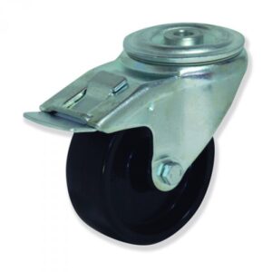 Rueda giratoria con freno termotex Gayner diametro 100 mm. FTG4 100 TXB4-FD codigo 34-628/2-FD