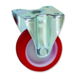 Rueda fija poliuretano Gayner diametro 63 mm. GPF1 063 NPL1 codigo 25-161