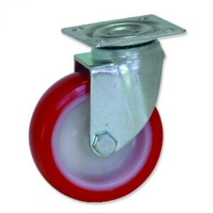 Rueda giratoria poliuretano Gayner diametro 50 mm. GPG1 050 NPL1 codigo 25-150