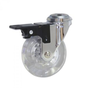 Rueda giratoria plastico Gayner diametro 50 mm. GTG2 050 PUL2-FS codigo 28-040-FS