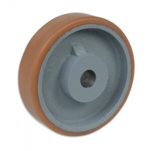 Rueda vulkollan Gayner diametro 100 mm. 100 HVL5/20 codigo 17-702 - Imagen 1