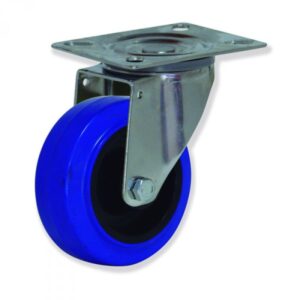 Rueda giratoria caucho Gayner diametro 125 mm. MIPG4 125 NCR4 codigo 34-102/46