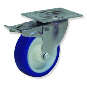 Rueda giratoria con freno superlast Gayner diametro 200 mm. MIPG4 200 NSX4-FD codigo 34-102/94-FD - Imagen 1