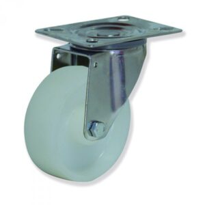 Rueda giratoria nylon Gayner diametro 125 mm. MIPG4 125 NYX4 codigo 34-102/54