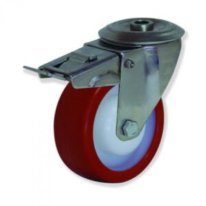 Rueda fija termonyl Gayner diametro 125 mm. MIPF4 125 TLL4 codigo 34-103/48