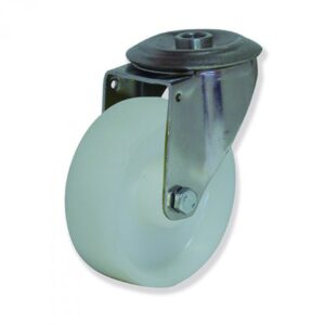 Rueda fija caucho Gayner diametro 125 mm. MIPF4 125 PCL4 codigo 34-103/41