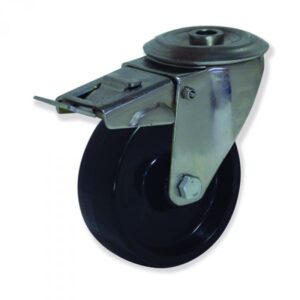 Rueda giratoria con freno termotex Gayner diametro 125 mm. MITG4 125 TXS4-FD codigo 34-100/50-FD - Imagen 1