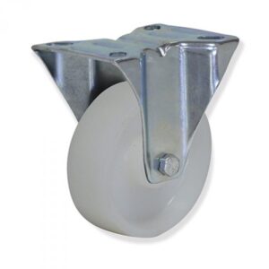 Rueda fija nylon Gayner diametro 200 mm. MPF4 200 NYL4 codigo 34-099/6
