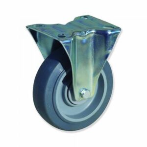 Rueda fija caucho Gayner diametro 200 mm. MPF4 200 PCEB4 codigo 34-099/07