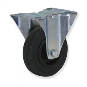 Rueda fija goma Gayner diametro 160 mm. MPF4 160 PGL5 codigo 34-097/58