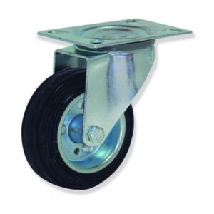 Rueda giratoria goma Gayner diametro 125 mm. MPG4 125 EGR4 codigo 34-094/2 - Imagen 1