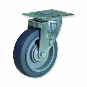 Rueda giratoria caucho Gayner diametro 200 mm. MPG4 200 PCEB4 codigo 34-098/07 - Imagen 1