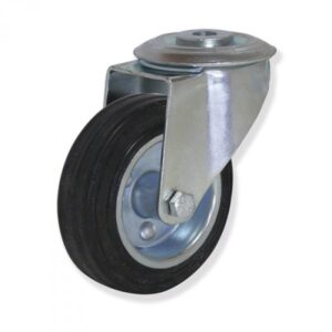 Rueda giratoria goma Gayner diametro 100 mm. MTG4 100 EGR4 codigo 34-082/18 - Imagen 1