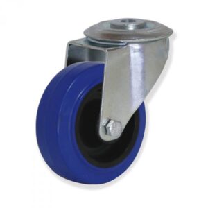 Rueda giratoria caucho Gayner diametro 125 mm. MTG4 125 NCR4 codigo 34-084/38 - Imagen 1