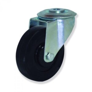 Rueda giratoria termocaucho Gayner diametro 100 mm. MTG4 100 TCT4 codigo 34-082/88