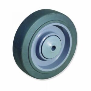 Rueda caucho elastico Gayner diametro 125 mm. 125 PCEB4 codigo 10-15/18