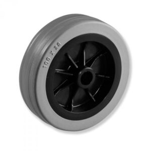 Rueda goma Gayner diametro 125 mm. 125 PGL3 codigo 10-32 - Imagen 1